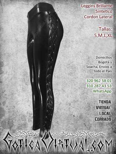leggins brillantes bogota cordones laterales cubierto cerrado medellin cali pasto manizales domicilios